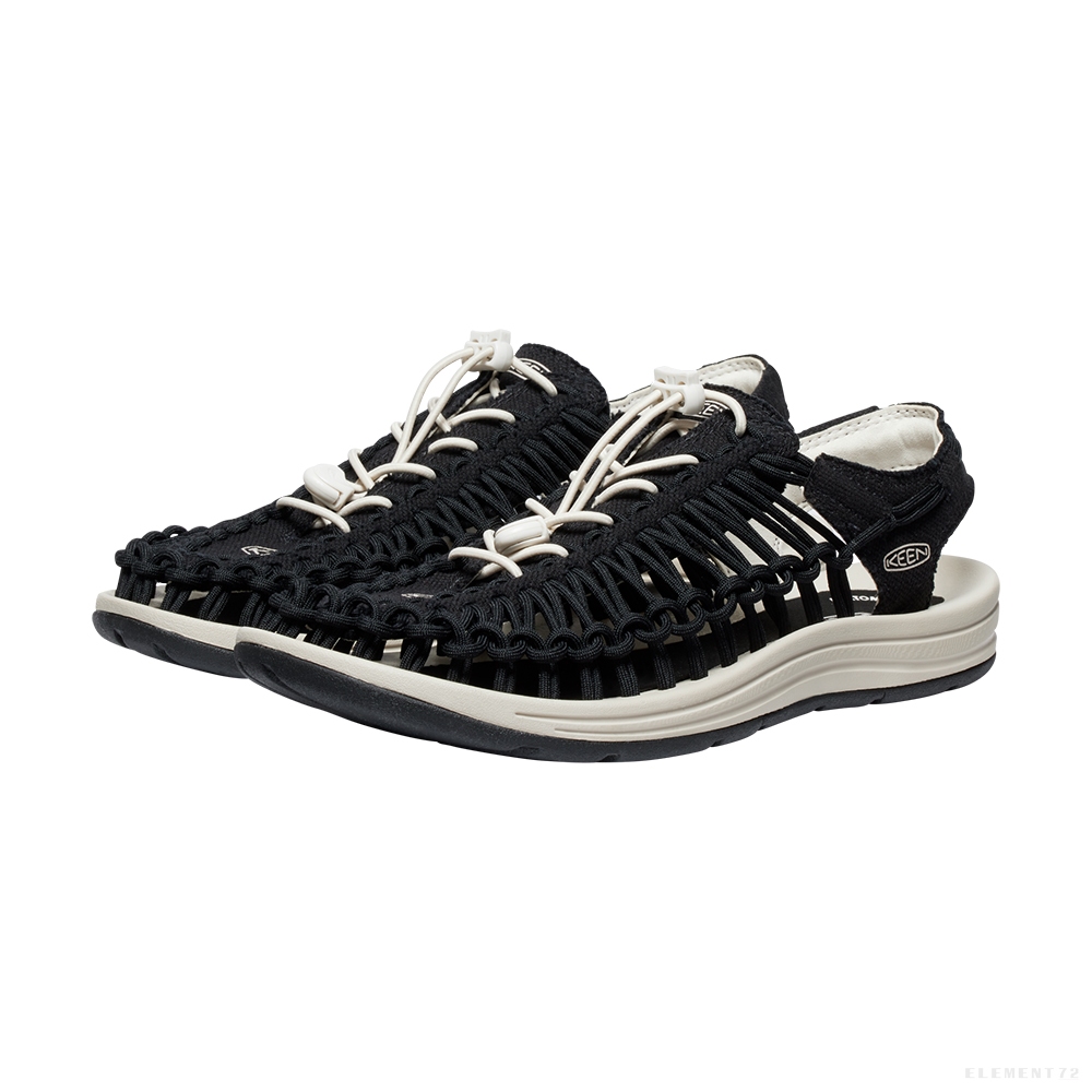 Keen รองเท้าผู้ชาย รุ่น  Men's UNEEK CANVAS (BLACK/BIRCH)