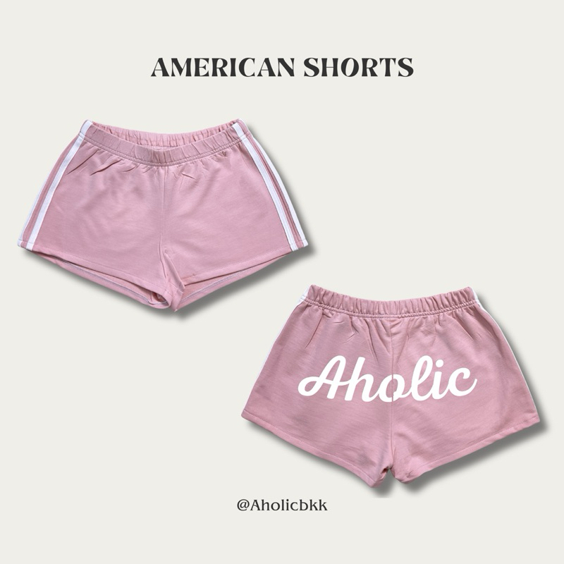 AHOLICBKK | AMERICAN SHORTS กางเกงขาสั้นสายฝอ รูปที่ 3