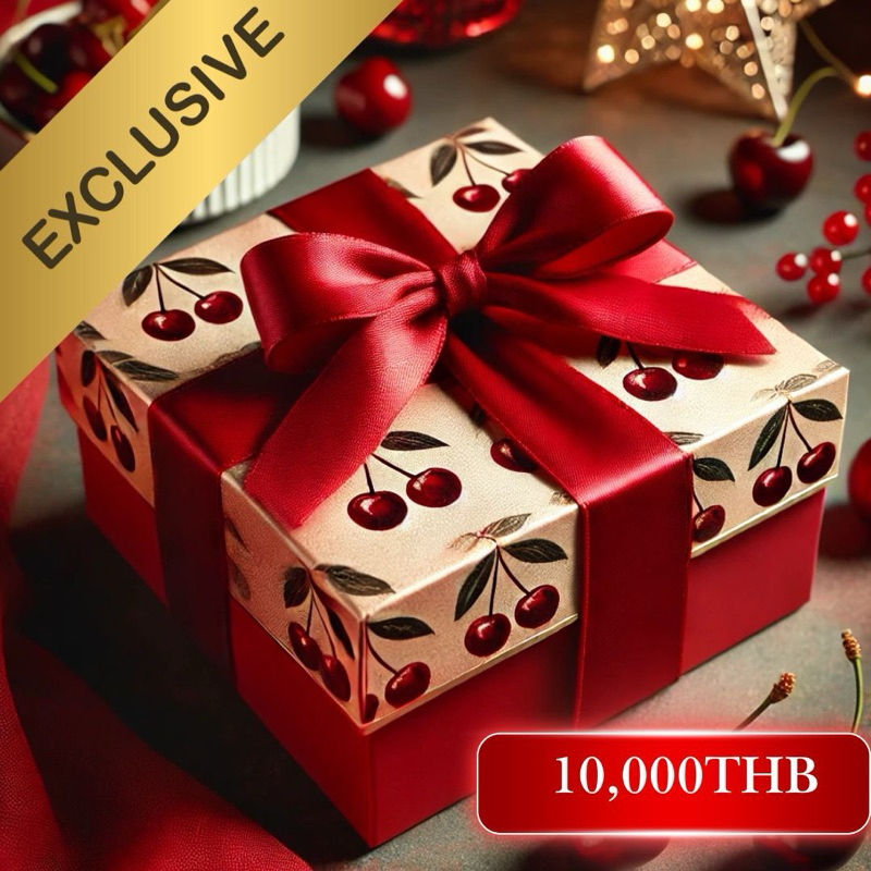 exclusive cherry christmas boxset มูลค่า 1 หมื่นบาท