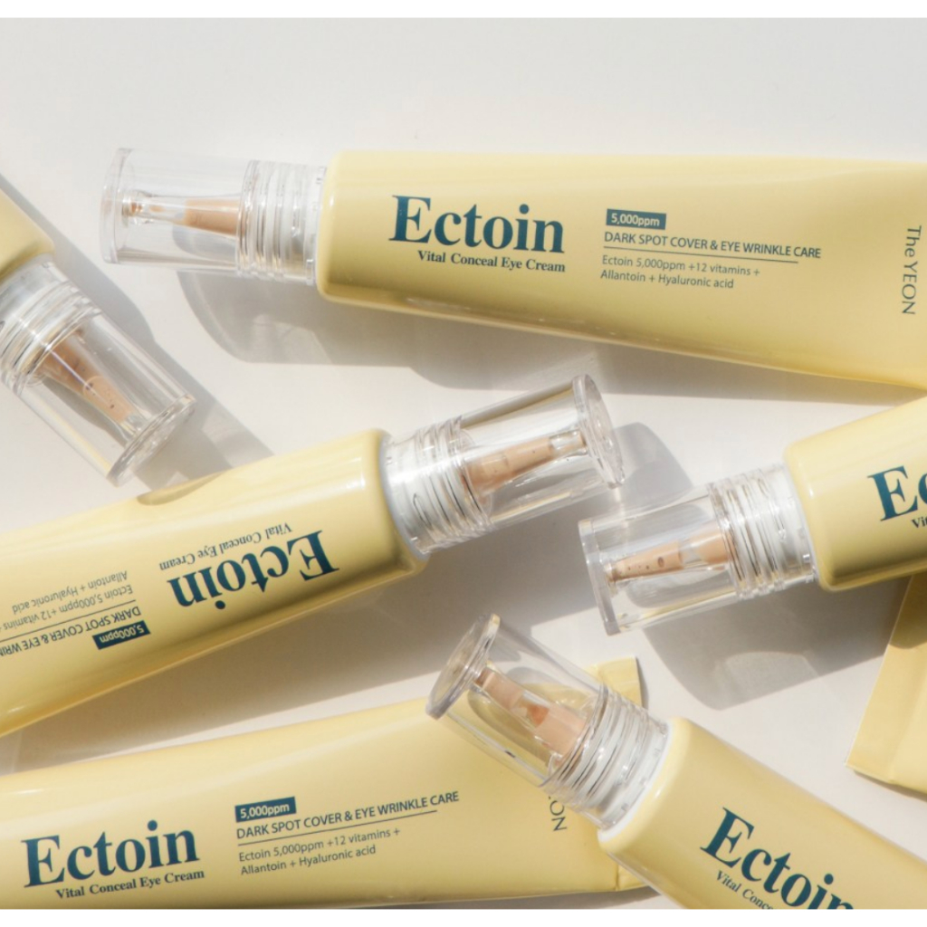 The YEON Ectoin Vital Conceal Eye Cream 20mL ครีมทารอบดวงตา​+คอนซีลเลอร์ ช่วยลดริ้วรอย ลดรอยคล้ำ บำร