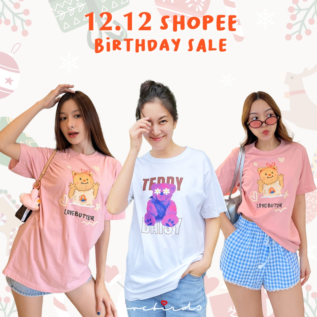 BEAR & HIPPO collection TEE by lovebirds.th