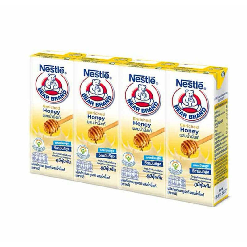 ตราหมี นมUHT เอ็นริช 180 มล.(แพ็ค4)