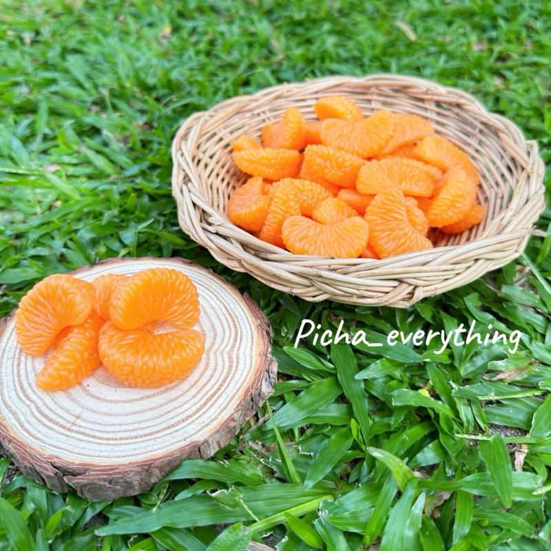 กลีบส้ม🍊ส้มปลอม กลีบส้มปลอม เนื้อส้ม กลีบส้ม(ชิ้นละ) - รูปที่ 5