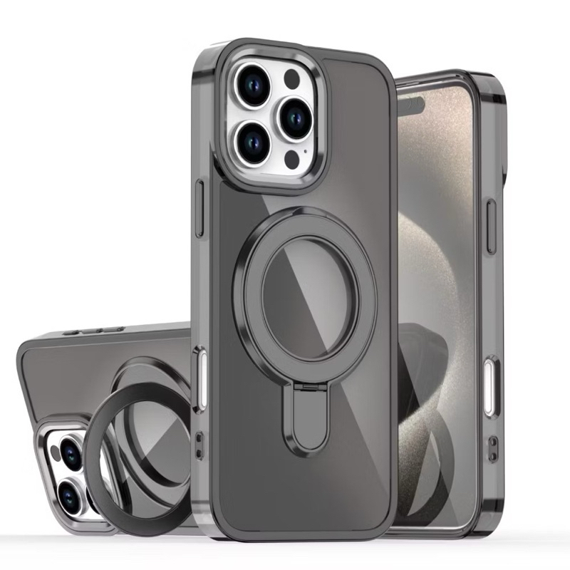 เคสโฮโลแกรมขาตั้งใช้สำหรับiPhoneรุ่นip16/ip16pro/ip16plus/ip16promax/ip15/ip15pro/ip15plus/ip15proma