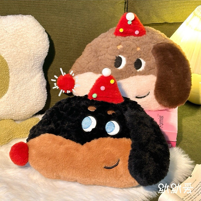 พร้อมส่ง🍑 ตุ๊กตา กระเป๋าน้ำร้อนไฟฟ้า Dog Party สีน่ารักๆ นุ่มนิ่ม ถุงน้ำร้อน ประคบแก้ปวด ของขวัญ ของแต่งบ้าน 23202