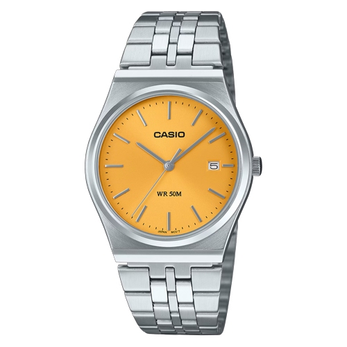 CASIO Standard นาฬิกาข้อมือผู้ชาย สายสแตนเลส รุ่น MTP-B145D,MTP-B145D-9A