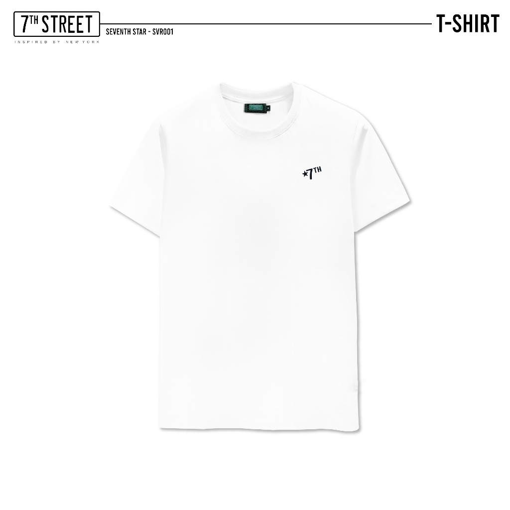 7th Street เสื้อยืด รุ่น SVR001 โลโก้ยาง