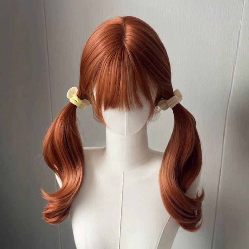 วิกผม รุ่น สตาร์ สีส้มตุ่น ขายดีมากค่ะ ม้ายกโคนเกาหลี 65 cm. ไหมด้านเกาหลี ทำได้ทุกอย่างห้ามทำสีอย่างเดียวค่ะ - รูปที่ 3