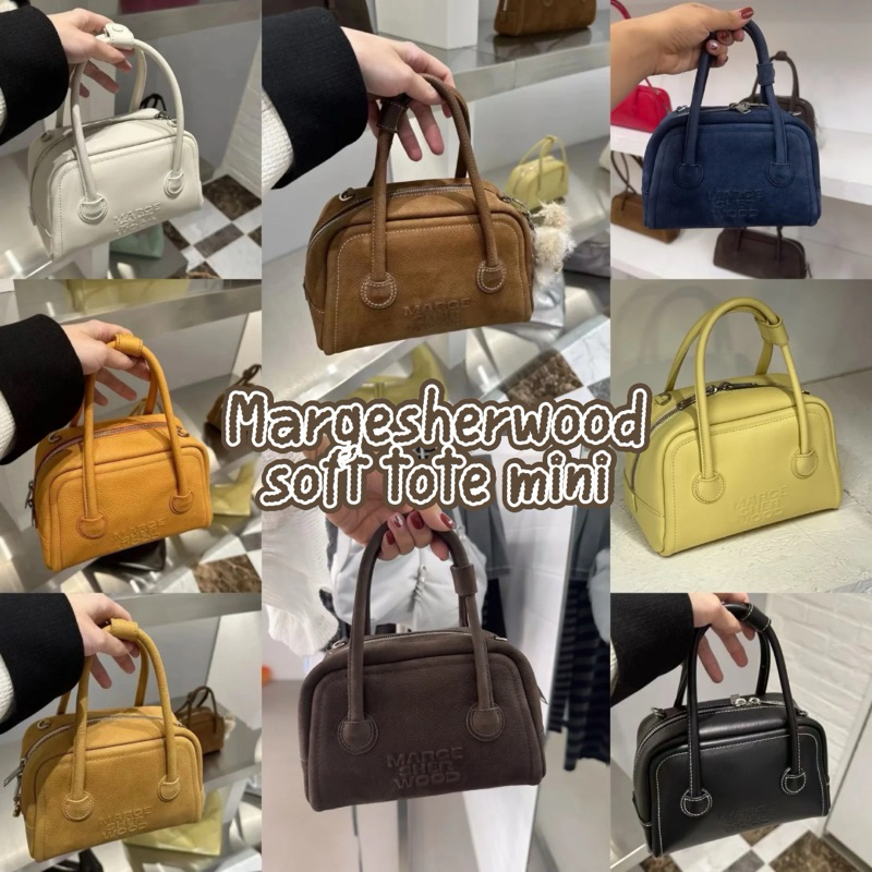 [ PRE-ORDER ] กระเป๋า Margesherwood SOFT TOTE MINI BAG มีสายยาว