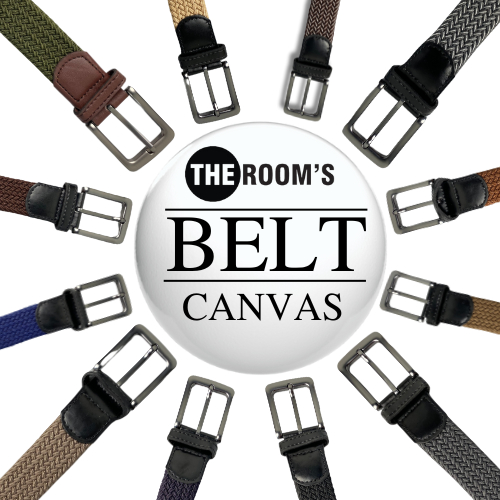 เข็มขัด เข็มขัดแคนวาส เข็มขัดผู้ชาย เข็มขัดผู้หญิง ยืดได้ ไม่ต้องเจาะรู