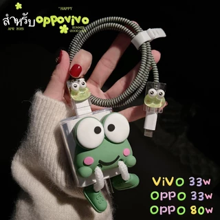 【 มาใหม่ 】เคสสายชาร์จ สำหรับ ออปโป oppo 33w สายชาร์จ ลายการ์ตูนน่ารัก Cable Bite vivo44W oppo80W oppo67w 18W