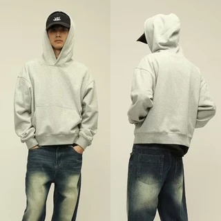 IBB HOODIE CROPED เสื้อฮู้ดทรงครอปเนื้อผ้าหนาพรีเมี่ยม