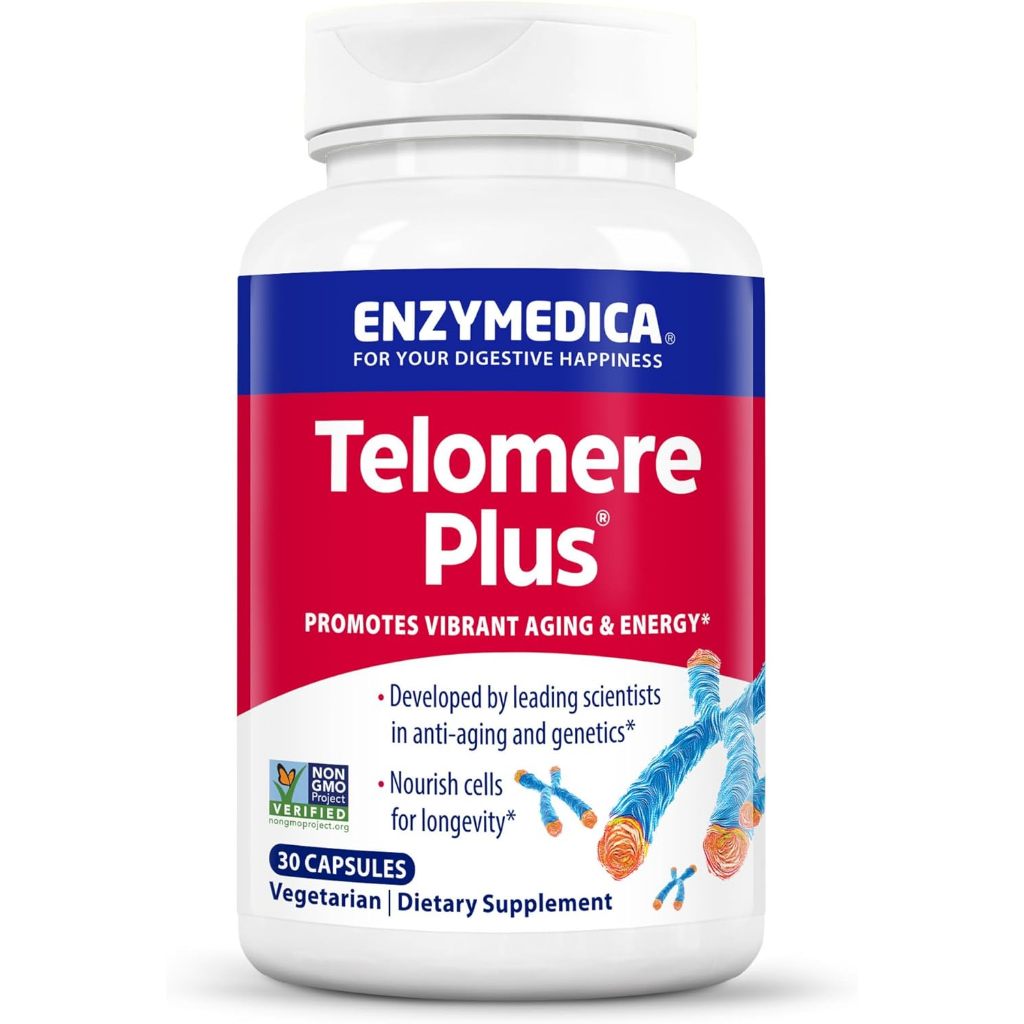 Enzymedica, Telomere Plus, 30 Capsules รูปที่ 2