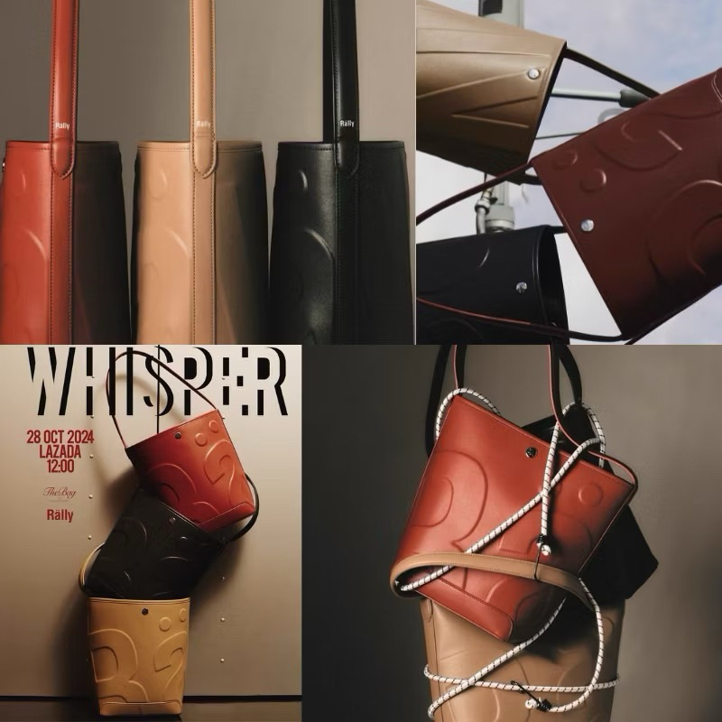 (ส่งซ้อนกล่อง) [ใช้โค้ด 30% ลด 600] พร้อมส่งกระเป๋า rally the bag แท้100% ของใหม่ แถมTag