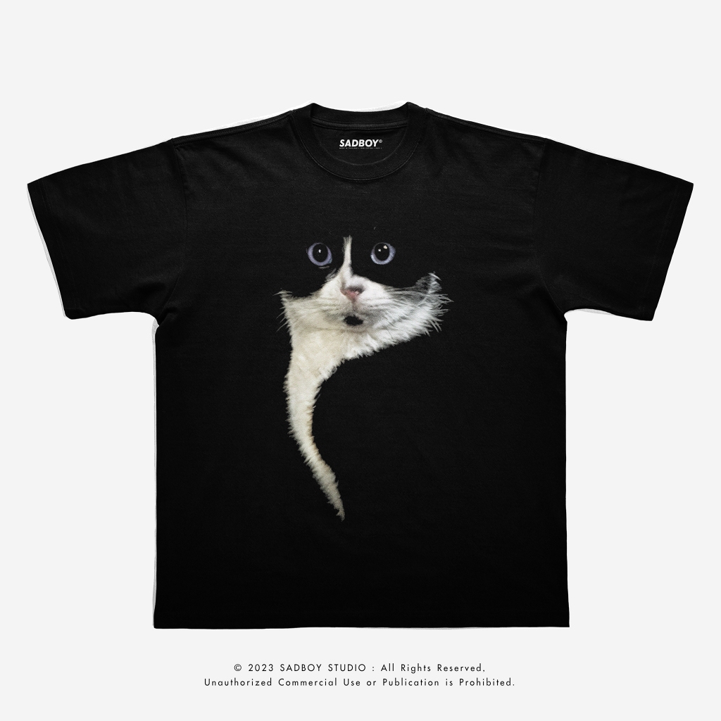 [ ส่งด่วน ] SADBOY® | Meow | 100% Organic Cotton