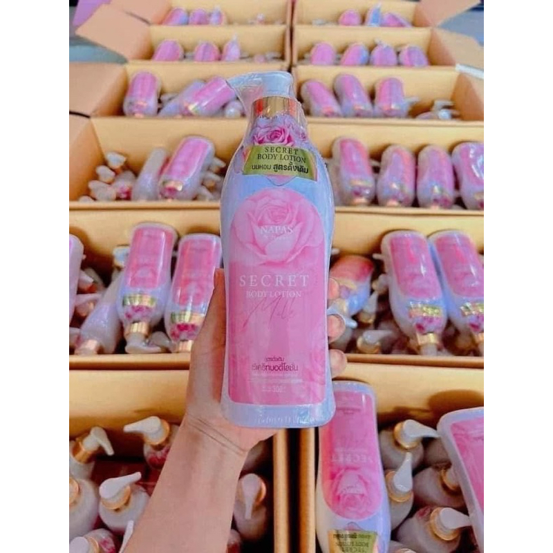 โลชั่นนมหอม NAPAS(ของแท้100%) โลชั่นผิวขาว เนื้อครีมเกลี่ยง่าย