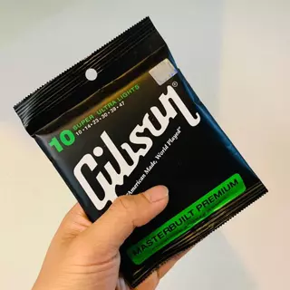 สายกีตาร์โปร่ง/ไฟฟ้า Gibson สายนิ่ม รับfreeปิ๊ก1ชิ้น รีบสั่งเลยย สายกีตาร์ครบ6สาย พร้อมจัดส่ง