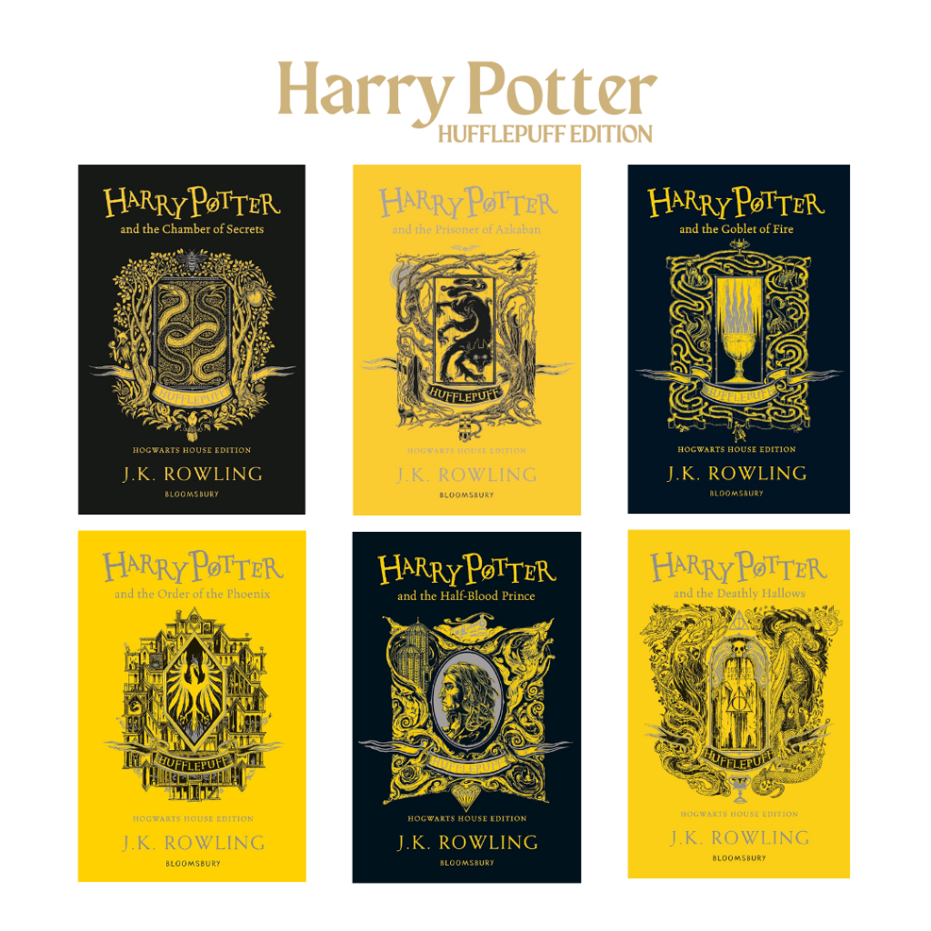[Chulabook] หนังสือ SET HARRY POTTER (HUFFLEPUFF EDITION) (ภาษาอังกฤษ) (36654645691) c321