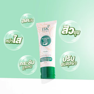 [แพ็คx6ซอง] BK Acne มาส์กสิว Clay Cica Fast Mask 7 กรัม