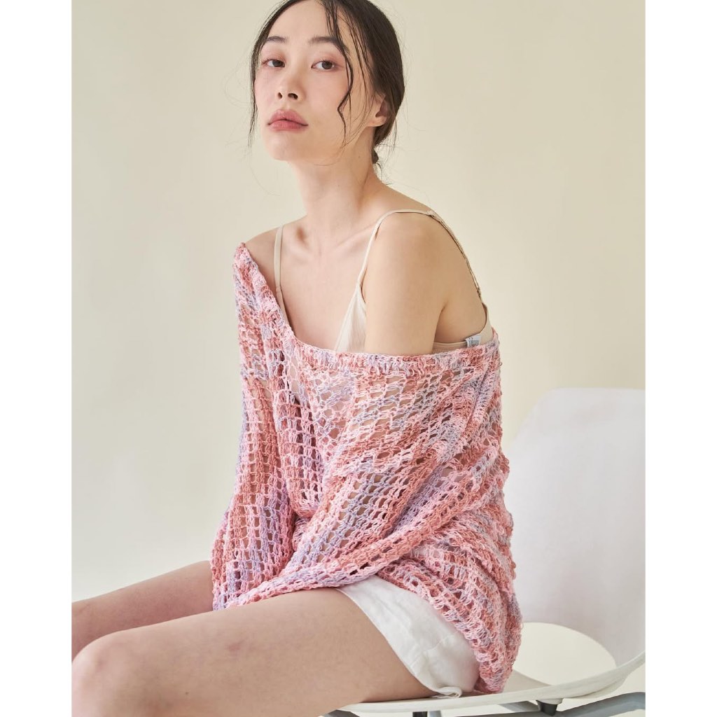 Allur Quarter Salt wave crochet top