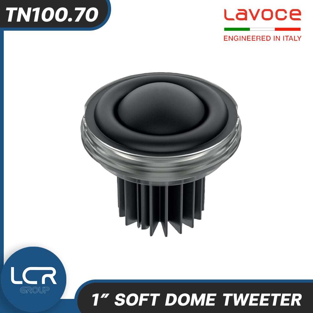 LAVOCE TN100.70 20W ดอกลำโพง ทวิตเตอร์ 1นิ้ว 8โอห์ม เสียงแหลม แม่เหล็ก Neodymium Soft Dome Tweeter