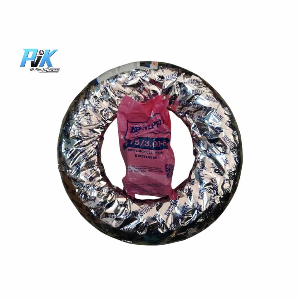 ยางนอกรถไฟฟ้า 300-8 camal + ยางใน 300-8 nippon