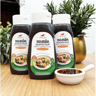 ซอสผัดอเนกประสงค์ เชฟปรุง สูตรคีโต (keto) ขนาด 350 ml ลดโซเดี่ยม 60% ไม่ผสมน้ำตาล อร่อย กลมกล่อม
