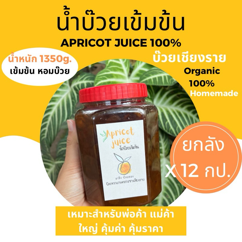 ยกลัง คุ้ม น้ำบ๊วย เข้มข้น สำเร็จรูป ชงง่ายเข้มข้นหอมบ๊วย (1300กรัม)