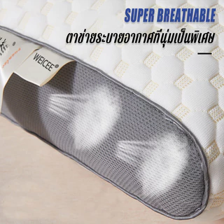 WEICEE หมอนสุขภาพ หมอน แก้ปวดคอ ต้านเชื้อแบคทีเรีย หมอนรองคอ การยศาสตร์ พร้อมส่ง