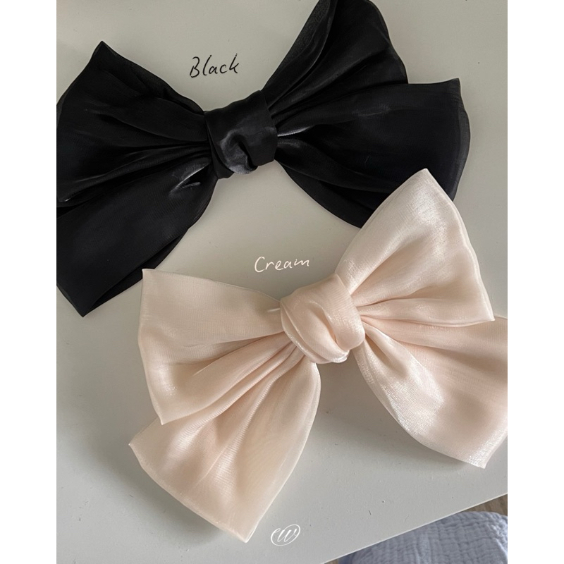 Everywhere – โบว์ติดผม กิ้บติดผม กิ้ฟรูปโบว์ ผ้าซาติน