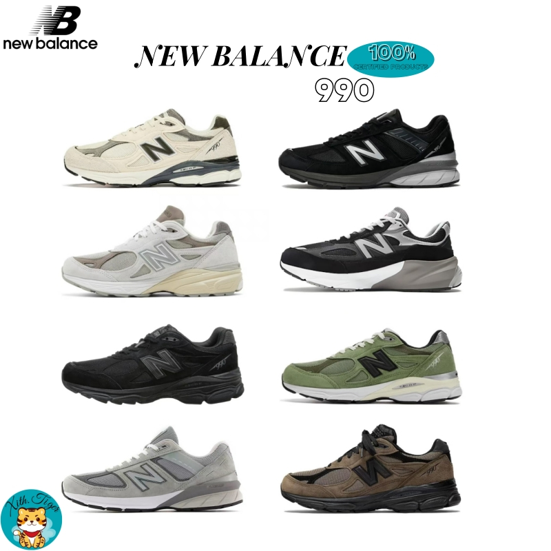 พร้อมส่ง & พรี New Balance 990 รองเท้าวิ่ง NB990 (W990GL5)รองเท้าลำลอง แท้ %