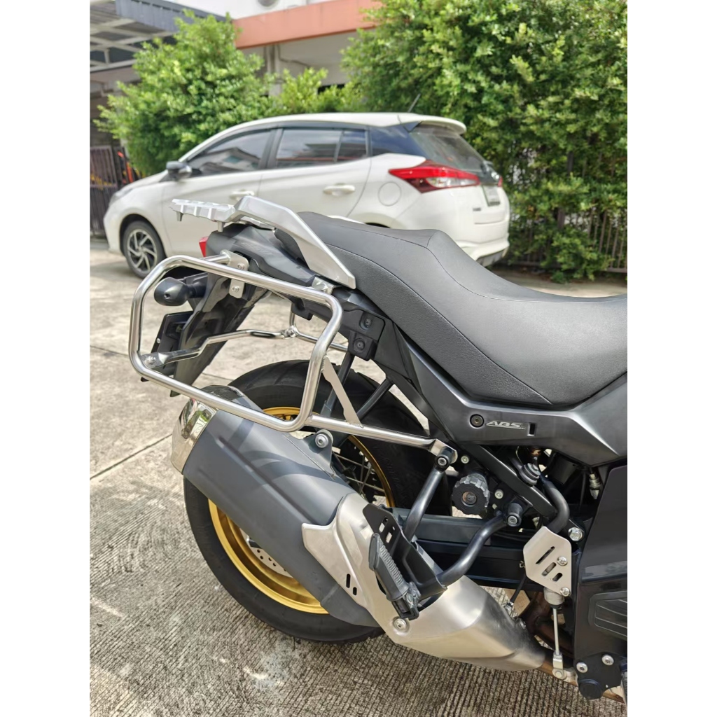 ชุดแร็คSuzuki Vstrom650 ชุดแร็คVstrom650 แร็คข้างVstrom650