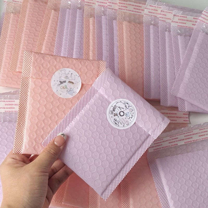 Blue Elephant สีใหม่ ซองกันกระแทก ซองบับเบิลสีม่วงอ่อน
