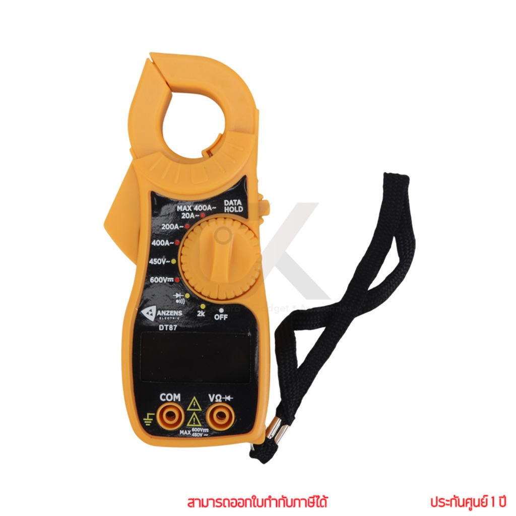 Anzens DT87 Mini Clamp Meter มินิ แคลมป์มิเตอร์ by ckonline