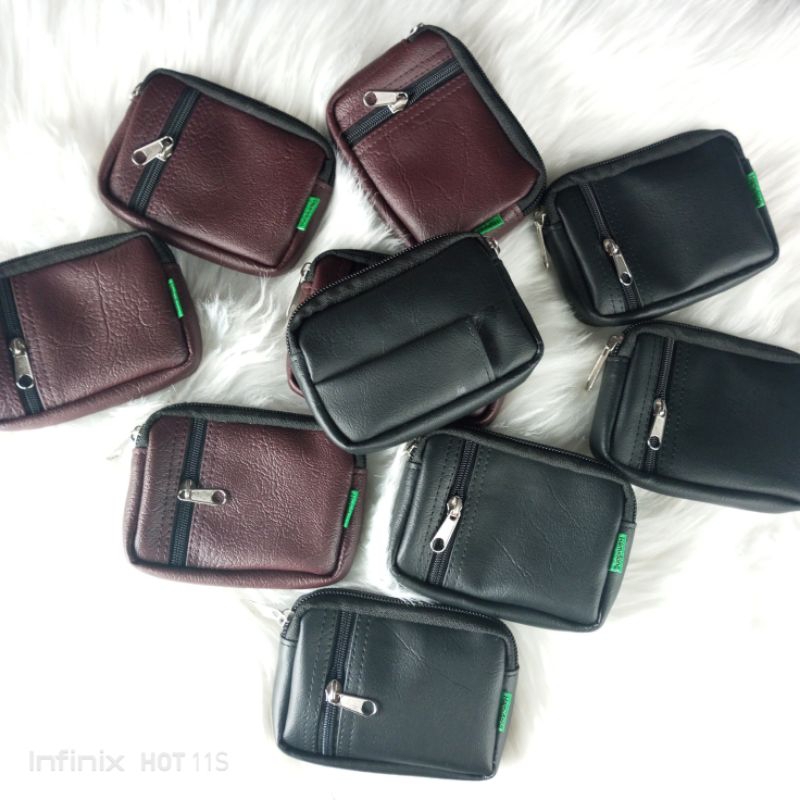 A0037กระเป๋าใส่ใบจากและยาเสนที่ใส่เหรียญกระเป๋าที่ใส่การ์ด