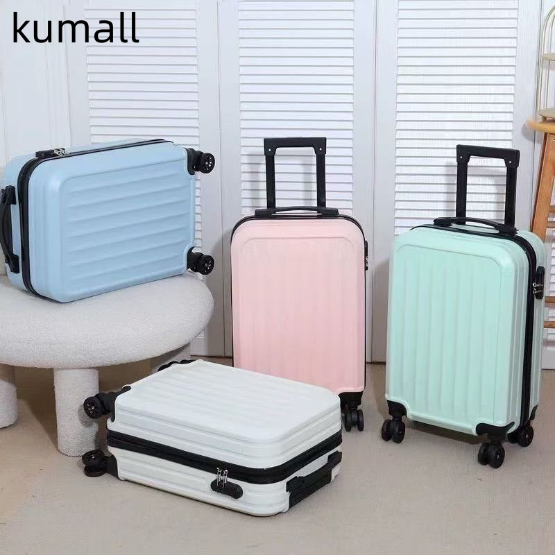 KUMALL กระเป๋าเดินทาง กระเป๋าล้อลาก 20 นิ้ว 24 นิ้ว กระเป๋าขึ้นเครื่อง 8 ล้อคู่ หมุนได้ 360 องศา ทนส