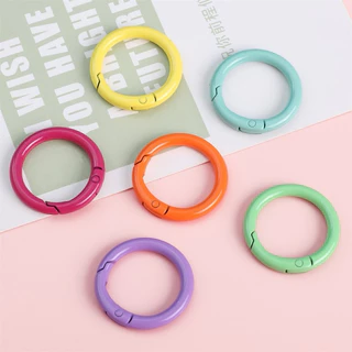 (พร้อมส่งในไทย!) ห่วงสปริง Diy ขนาด 30mm ห่วงพวงกุญแจ อะไหล่พวงกุญแจ ห่วงโลหะ