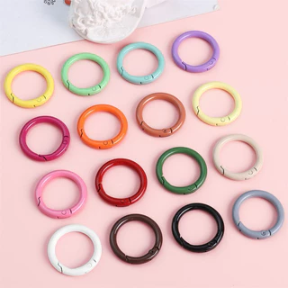 (พร้อมส่งในไทย!) ห่วงสปริง Diy ขนาด 30mm ห่วงพวงกุญแจ อะไหล่พวงกุญแจ ห่วงโลหะ