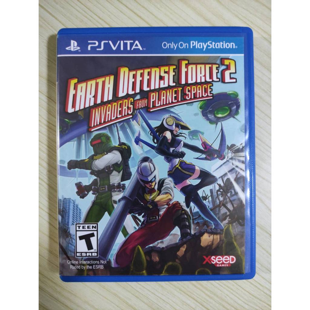 (มือ2)​(Eng) PSV PS​ vita​ -​ Earth Defense Forces 2 (Z.all)​