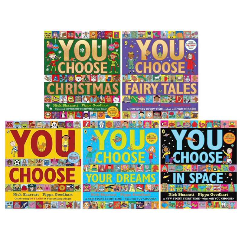 You Choose Christmas, You Choose, You Choose in Space, You Choose Your Dreams & You Choose Fairy Tales