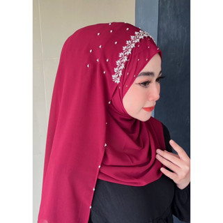 สวมสำเร็จหน้าเดียวปักมุก คอลเลคชั่นใหม่ (รุ่นนาเดีย)