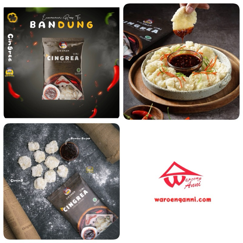 Indonesia Cireng Cikemam Cingrea Bumbu Rujak