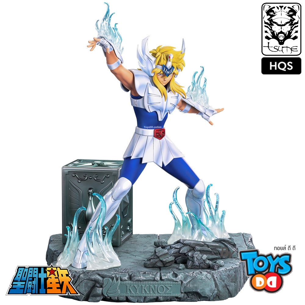 Tsume Art Saint Seiya HQS+ Cygnus Hyoga 1/4 Scale Limited Edition Statue