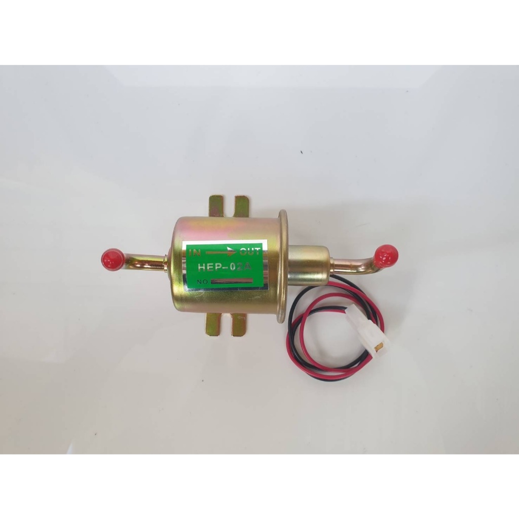 ปั๊มติ๊กเบนซิน 12V ขางอ แรงดัน5บาร์ ไต้หวัน ลูกละ160-