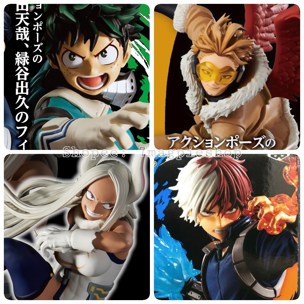 🔥 Lot JP🇯🇵 Banpresto แท้ My Hero Academia The Amazing Heroes vol 22 Mirko 19 Hawks 8 10 Shoto Lemill