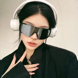 แว่นตากันลม กันทราย กันแดด กันทา UV กรอบ ใหญ่ แว่นกันแดด กีฬากลางแจ้ง unisex CD กีฬา เหมาะสำหรับขี่ แว่นตาสำหรับผู้ชายแล
