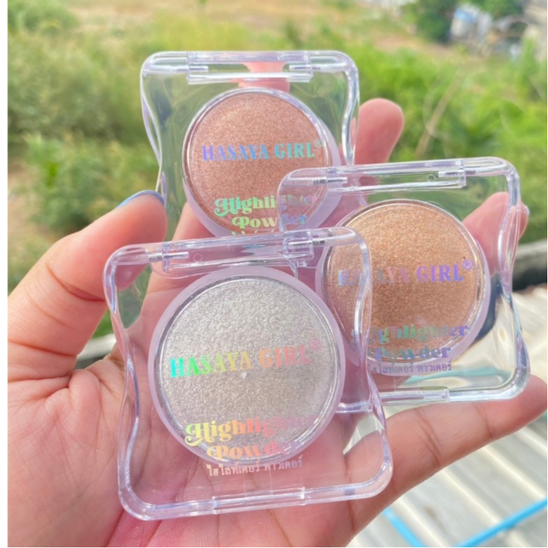 HASAYA ไฮไลท์เตอร์หน้าเงา สีสวยหน้าฉ่ำ พกพาสะดวก NO.JH-3826