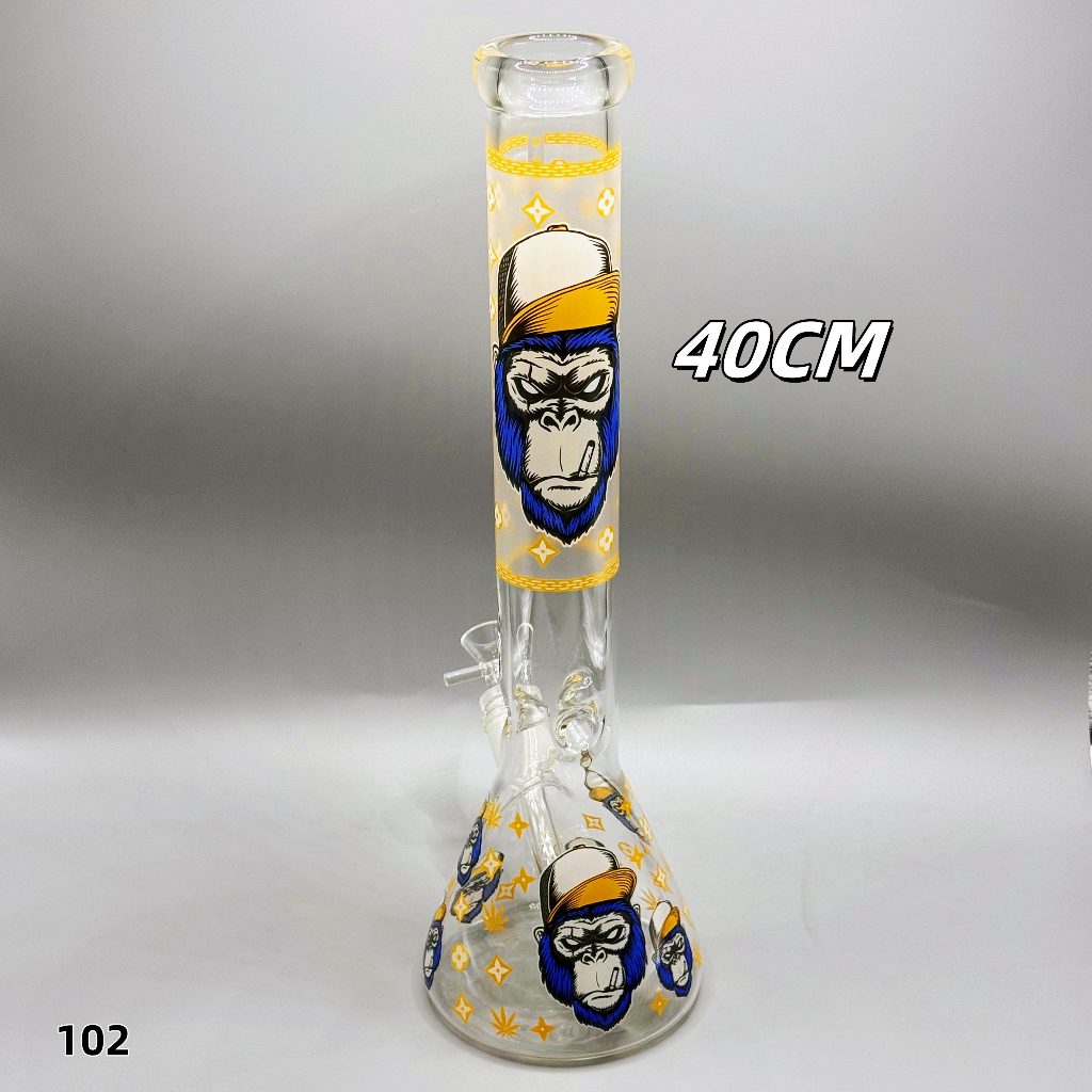 บ้องแก้ว 40CM50CM บ้องแก้วใหญ่ หลอดแก้ว หนา5-7มิล บ้อง ขนาดใหญ่ หลอดวิทยาศาสตร์ Glass Bong อุปกรณ์คร