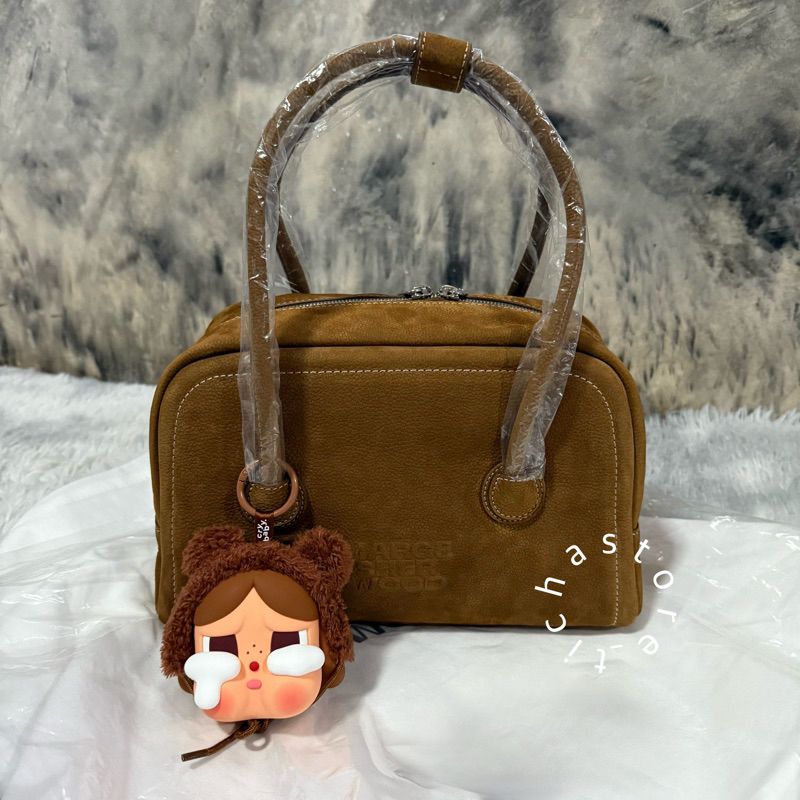 (พร้อมส่งในไทย) กระเป๋าหนัง Margesherwood Soft Tote Bag สี Chestnut Nubuck
