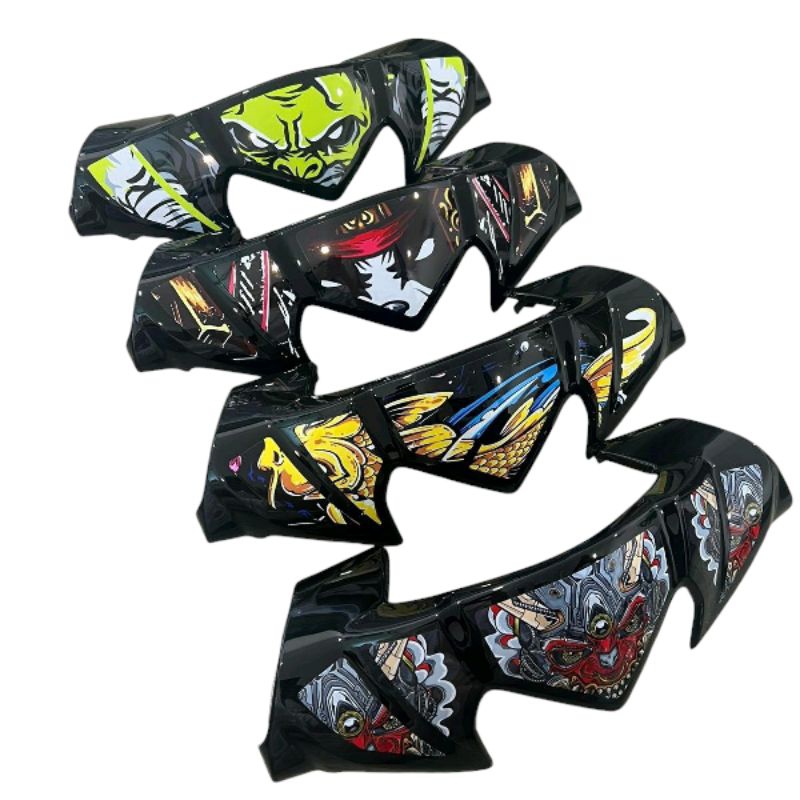 หน้ากากบน ลายกราฟฟิก Wave110i ปี2009-2018 ชิวบน เวฟ110i Motorcycle มอเตอร์ไซค์